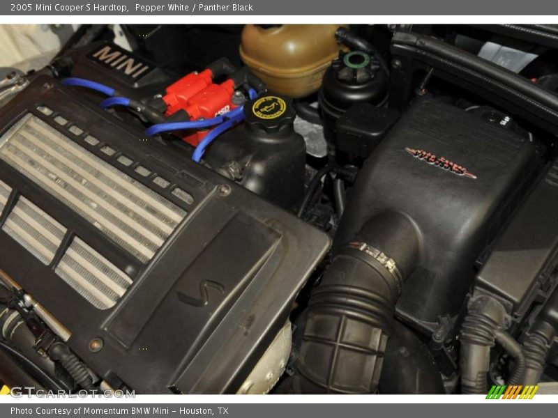 Pepper White / Panther Black 2005 Mini Cooper S Hardtop