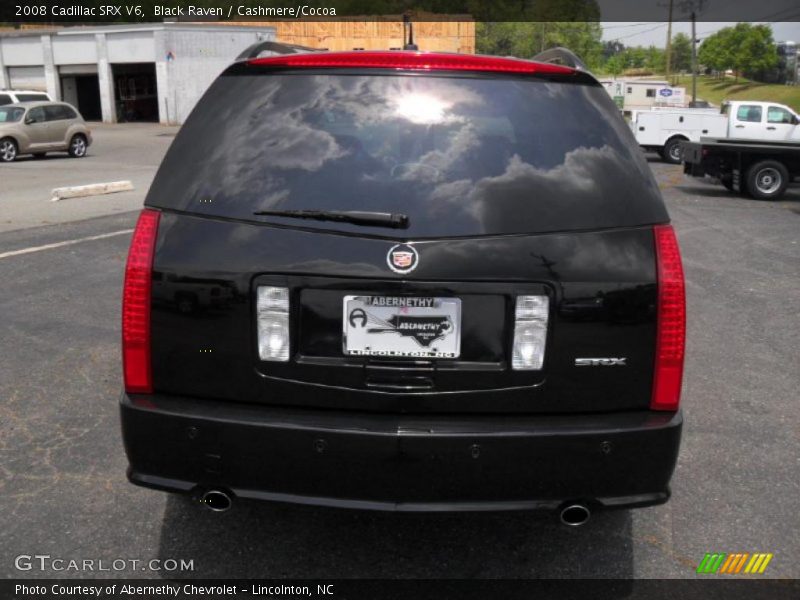 Black Raven / Cashmere/Cocoa 2008 Cadillac SRX V6