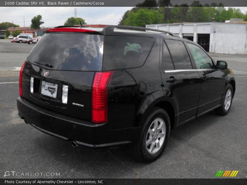 Black Raven / Cashmere/Cocoa 2008 Cadillac SRX V6
