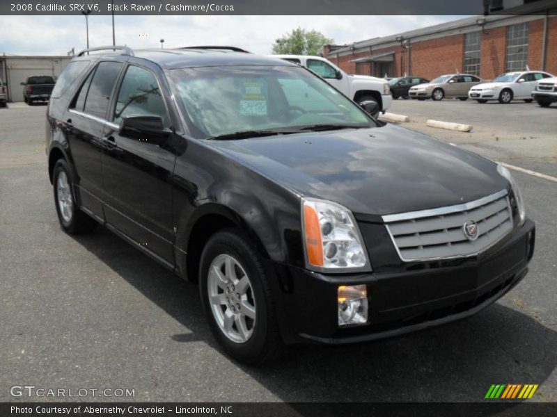 Black Raven / Cashmere/Cocoa 2008 Cadillac SRX V6