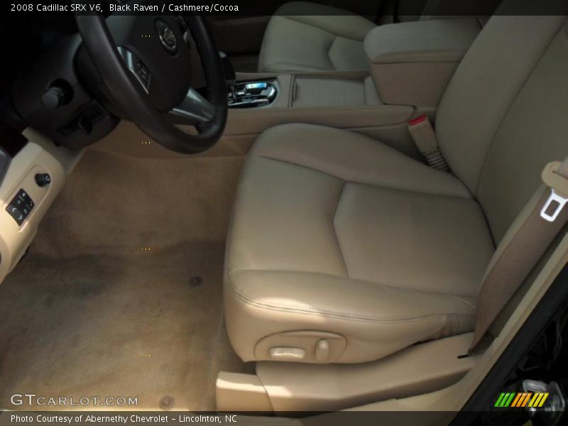Black Raven / Cashmere/Cocoa 2008 Cadillac SRX V6