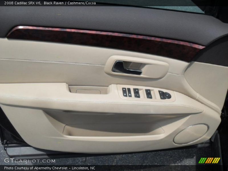 Black Raven / Cashmere/Cocoa 2008 Cadillac SRX V6