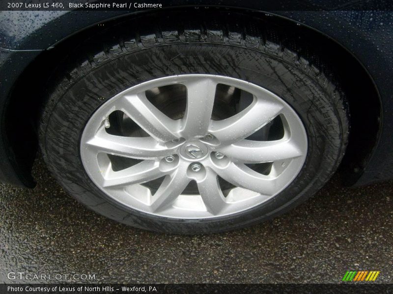 Black Sapphire Pearl / Cashmere 2007 Lexus LS 460