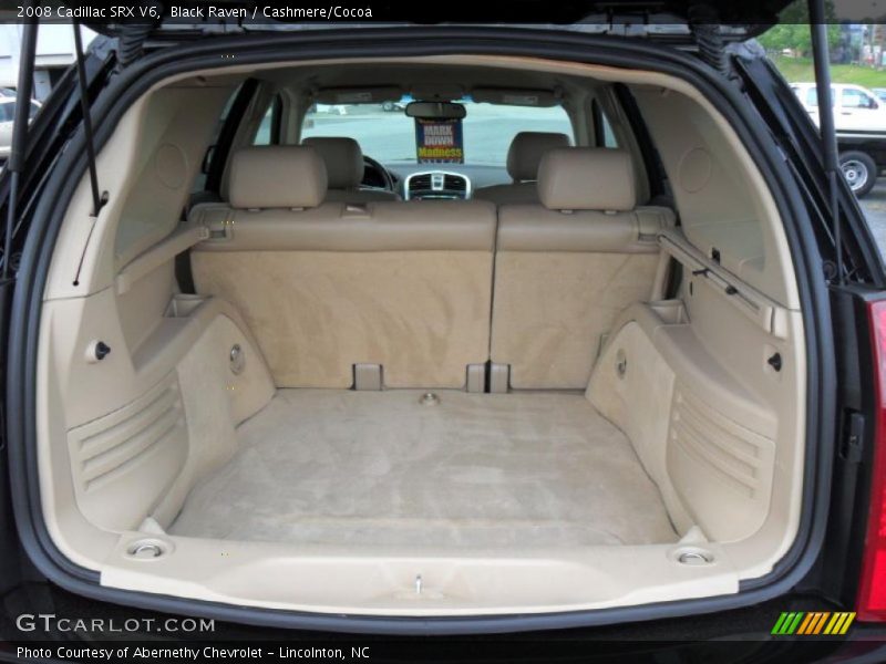 Black Raven / Cashmere/Cocoa 2008 Cadillac SRX V6