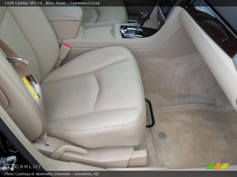 Black Raven / Cashmere/Cocoa 2008 Cadillac SRX V6