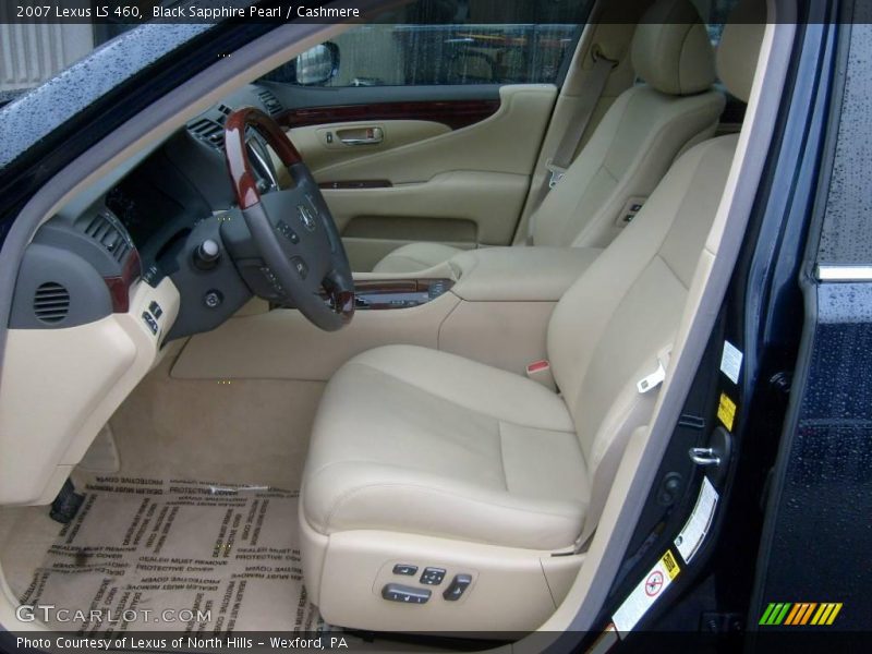 Black Sapphire Pearl / Cashmere 2007 Lexus LS 460