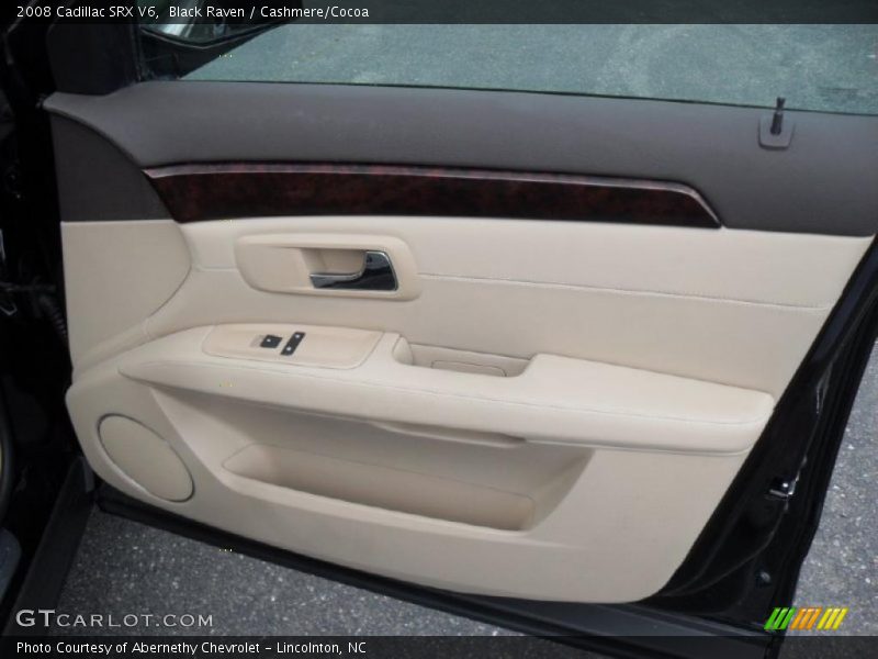 Black Raven / Cashmere/Cocoa 2008 Cadillac SRX V6