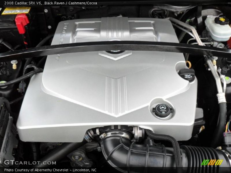 Black Raven / Cashmere/Cocoa 2008 Cadillac SRX V6
