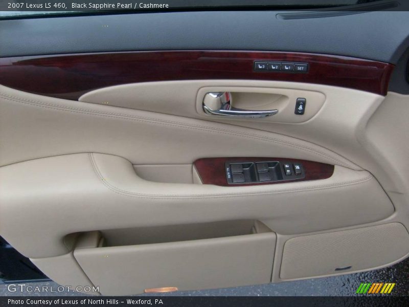 Black Sapphire Pearl / Cashmere 2007 Lexus LS 460