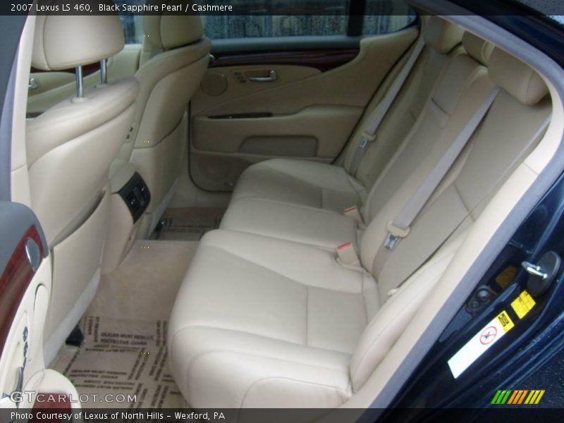 Black Sapphire Pearl / Cashmere 2007 Lexus LS 460