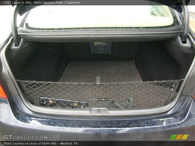 Black Sapphire Pearl / Cashmere 2007 Lexus LS 460