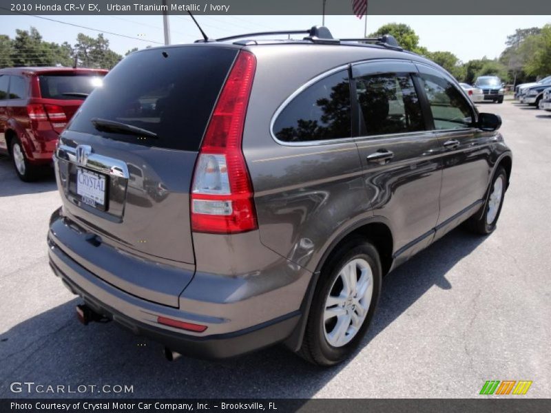 Urban Titanium Metallic / Ivory 2010 Honda CR-V EX