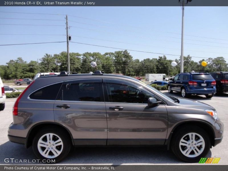 Urban Titanium Metallic / Ivory 2010 Honda CR-V EX