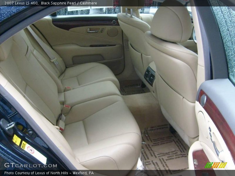 Black Sapphire Pearl / Cashmere 2007 Lexus LS 460