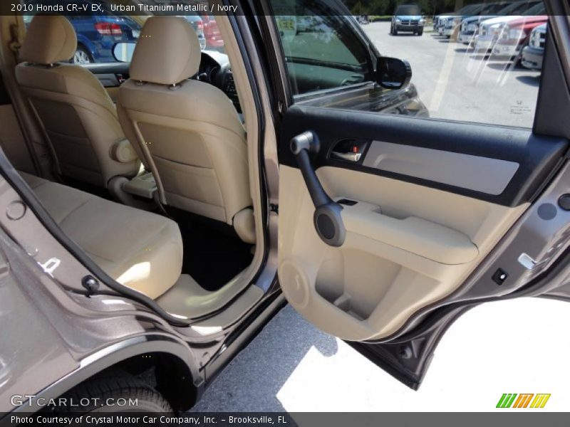 Urban Titanium Metallic / Ivory 2010 Honda CR-V EX