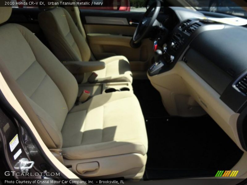 Urban Titanium Metallic / Ivory 2010 Honda CR-V EX