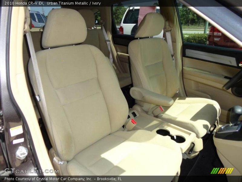 Urban Titanium Metallic / Ivory 2010 Honda CR-V EX