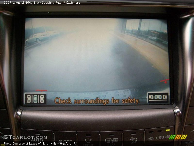 Black Sapphire Pearl / Cashmere 2007 Lexus LS 460