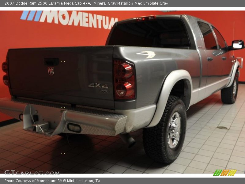 Mineral Gray Metallic / Medium Slate Gray 2007 Dodge Ram 2500 Laramie Mega Cab 4x4