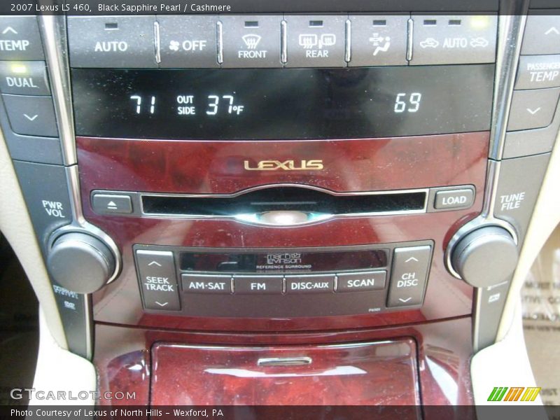 Black Sapphire Pearl / Cashmere 2007 Lexus LS 460