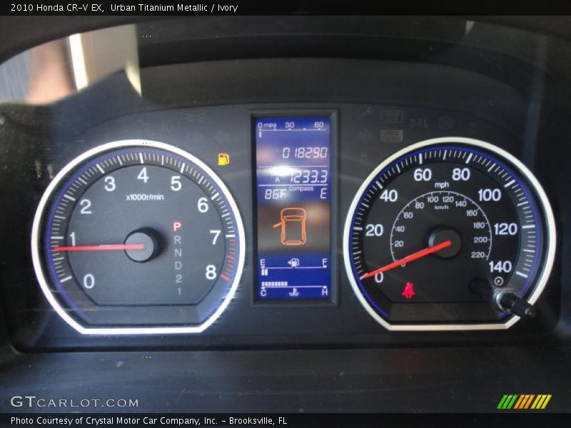  2010 CR-V EX EX Gauges