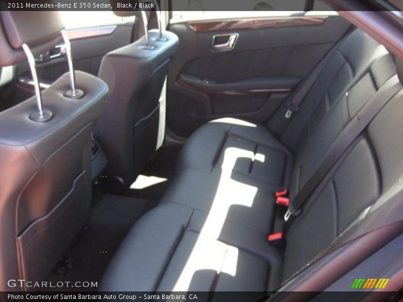Black / Black 2011 Mercedes-Benz E 350 Sedan