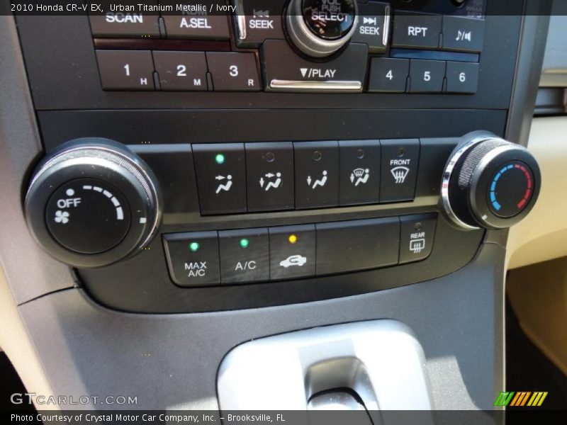 Urban Titanium Metallic / Ivory 2010 Honda CR-V EX