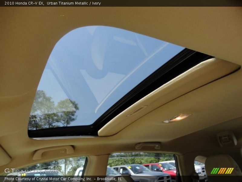 Urban Titanium Metallic / Ivory 2010 Honda CR-V EX