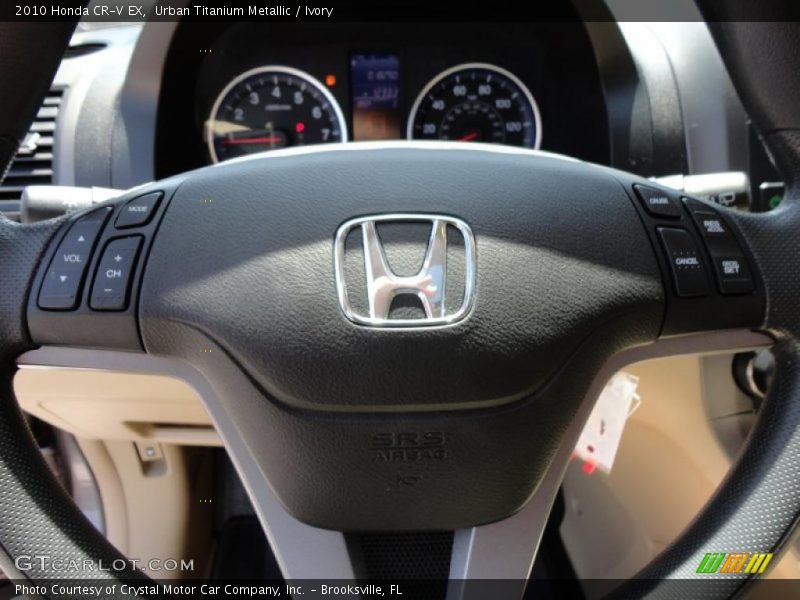Urban Titanium Metallic / Ivory 2010 Honda CR-V EX