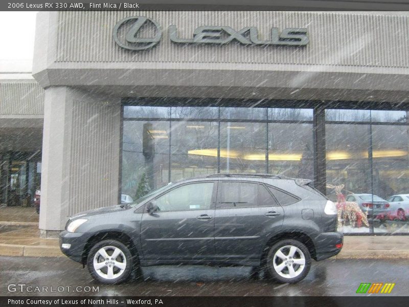 Flint Mica / Black 2006 Lexus RX 330 AWD