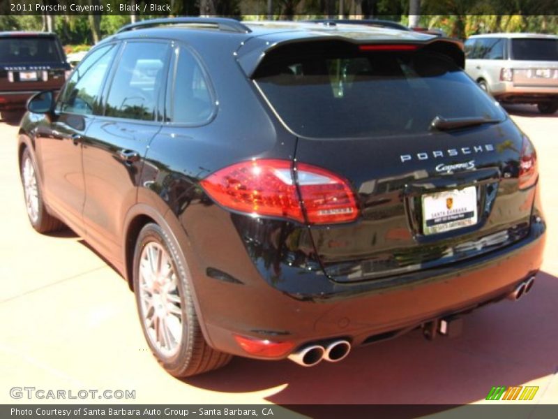 Black / Black 2011 Porsche Cayenne S