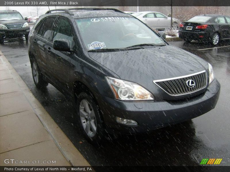 Flint Mica / Black 2006 Lexus RX 330 AWD