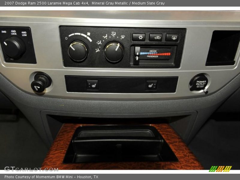 Mineral Gray Metallic / Medium Slate Gray 2007 Dodge Ram 2500 Laramie Mega Cab 4x4