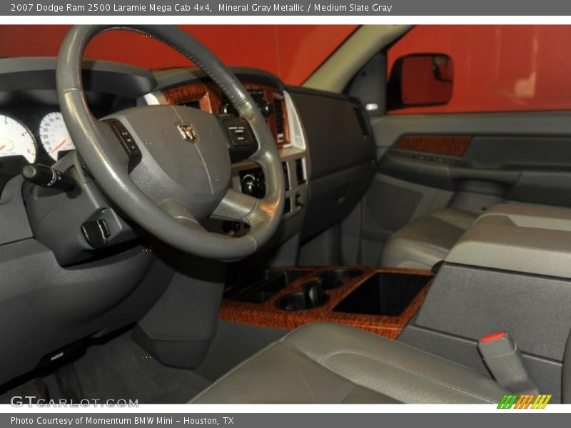 Mineral Gray Metallic / Medium Slate Gray 2007 Dodge Ram 2500 Laramie Mega Cab 4x4