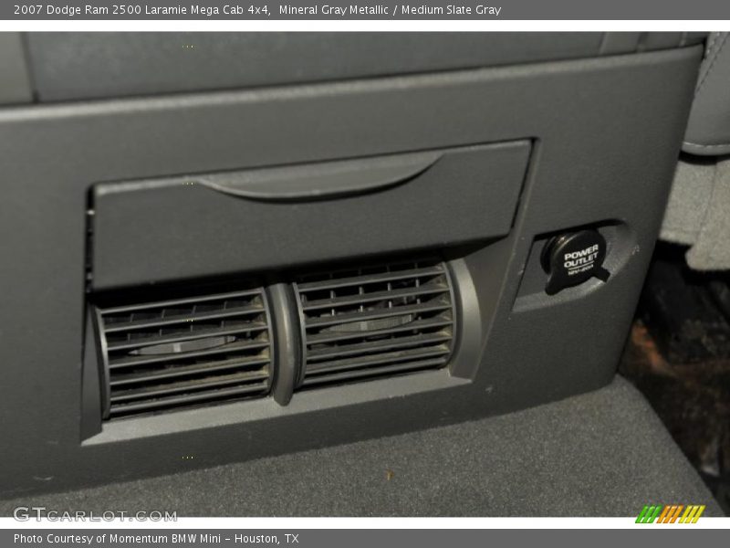 Mineral Gray Metallic / Medium Slate Gray 2007 Dodge Ram 2500 Laramie Mega Cab 4x4