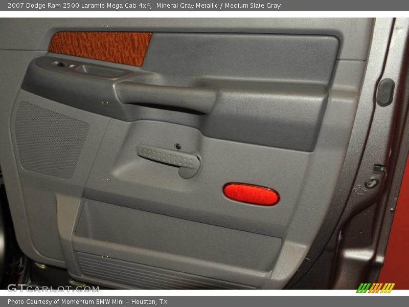 Mineral Gray Metallic / Medium Slate Gray 2007 Dodge Ram 2500 Laramie Mega Cab 4x4