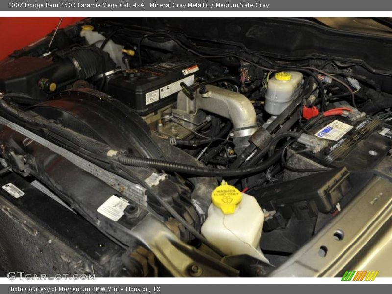 Mineral Gray Metallic / Medium Slate Gray 2007 Dodge Ram 2500 Laramie Mega Cab 4x4