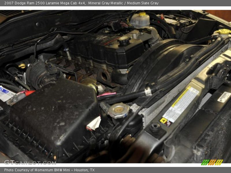 Mineral Gray Metallic / Medium Slate Gray 2007 Dodge Ram 2500 Laramie Mega Cab 4x4