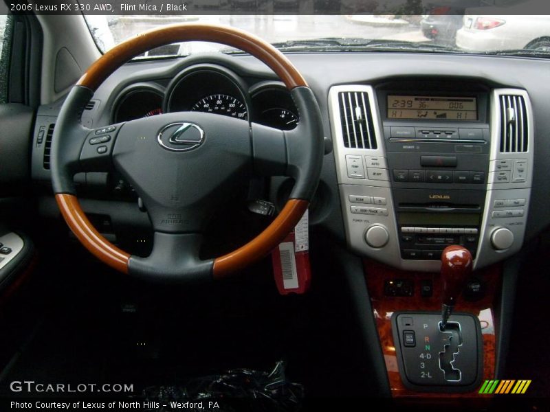 Flint Mica / Black 2006 Lexus RX 330 AWD