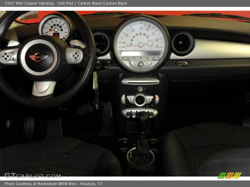 Chili Red / Carbon Black/Carbon Black 2007 Mini Cooper Hardtop