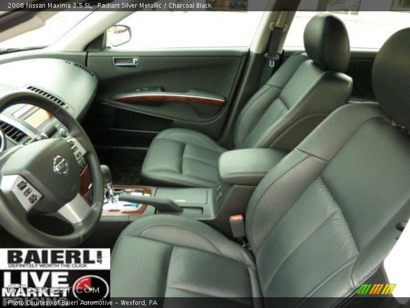 Radiant Silver Metallic / Charcoal Black 2008 Nissan Maxima 3.5 SL