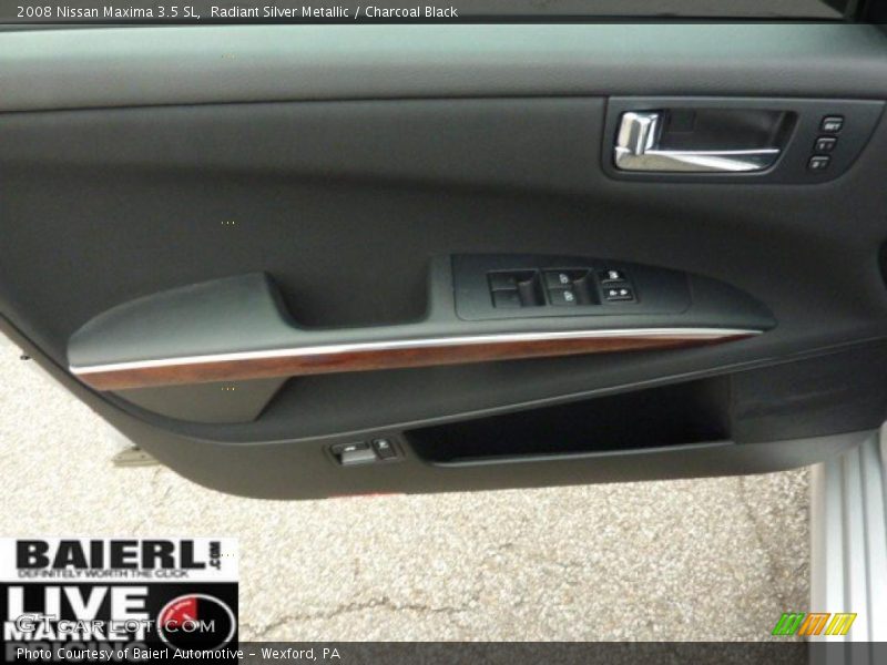 Radiant Silver Metallic / Charcoal Black 2008 Nissan Maxima 3.5 SL