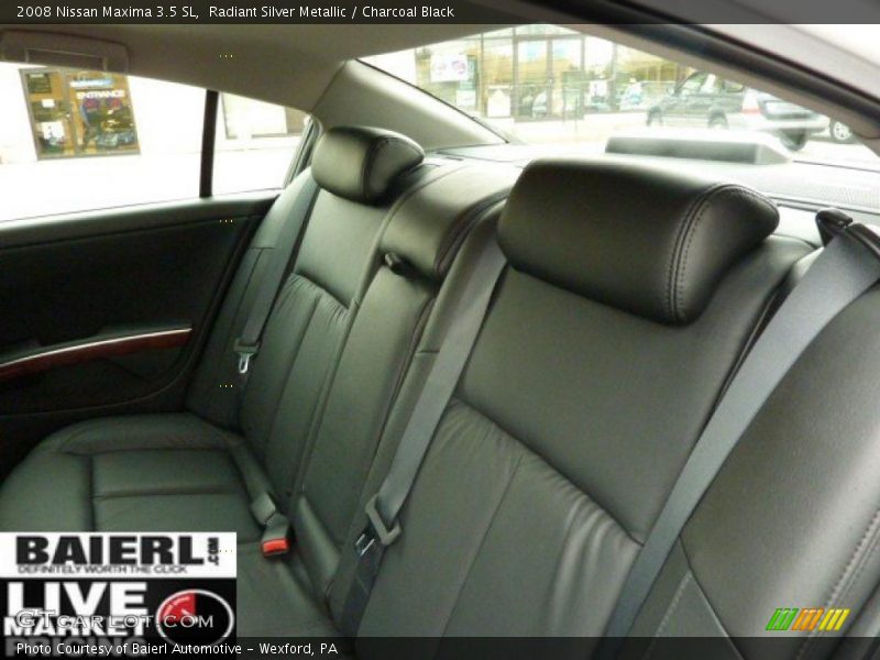 Radiant Silver Metallic / Charcoal Black 2008 Nissan Maxima 3.5 SL