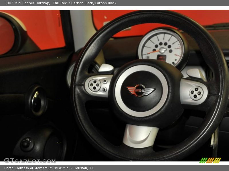 Chili Red / Carbon Black/Carbon Black 2007 Mini Cooper Hardtop