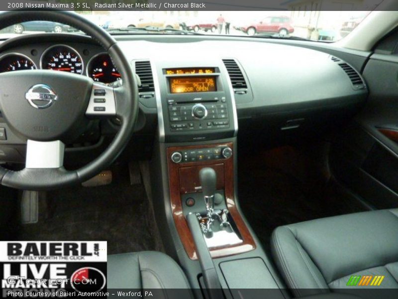 Radiant Silver Metallic / Charcoal Black 2008 Nissan Maxima 3.5 SL