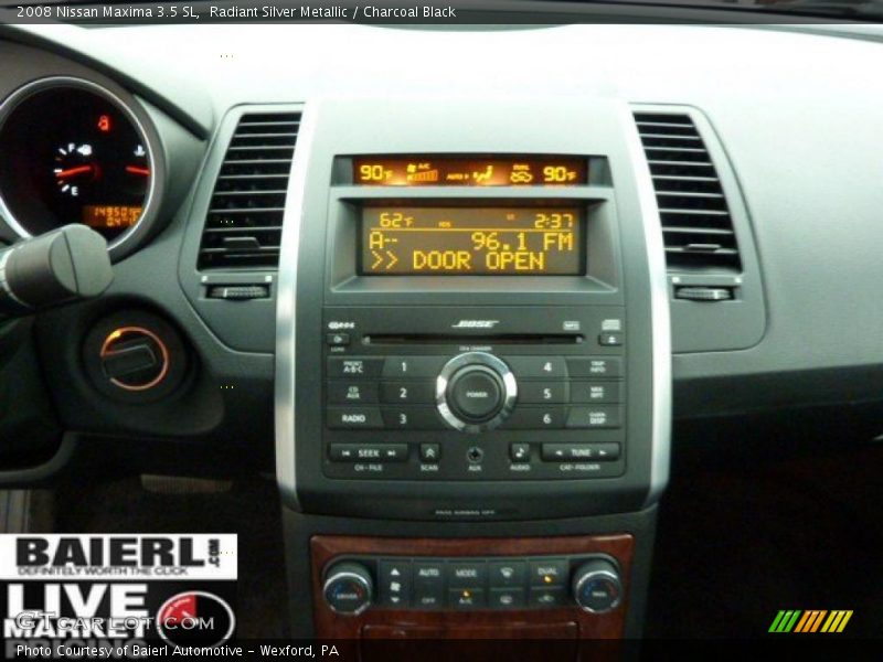 Radiant Silver Metallic / Charcoal Black 2008 Nissan Maxima 3.5 SL