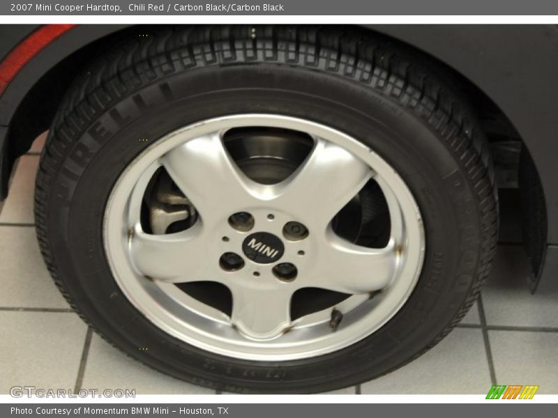 Chili Red / Carbon Black/Carbon Black 2007 Mini Cooper Hardtop