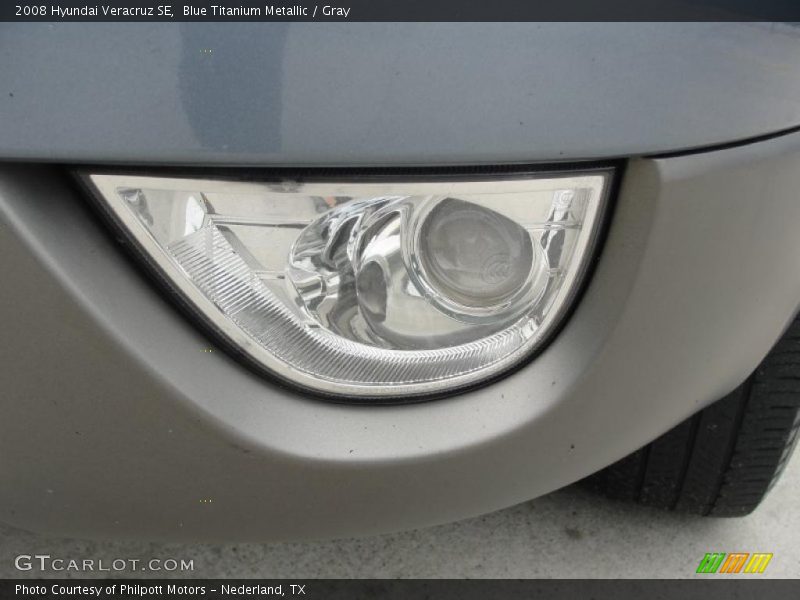 Blue Titanium Metallic / Gray 2008 Hyundai Veracruz SE