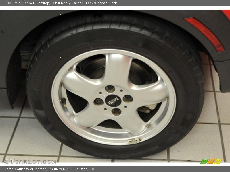 Chili Red / Carbon Black/Carbon Black 2007 Mini Cooper Hardtop