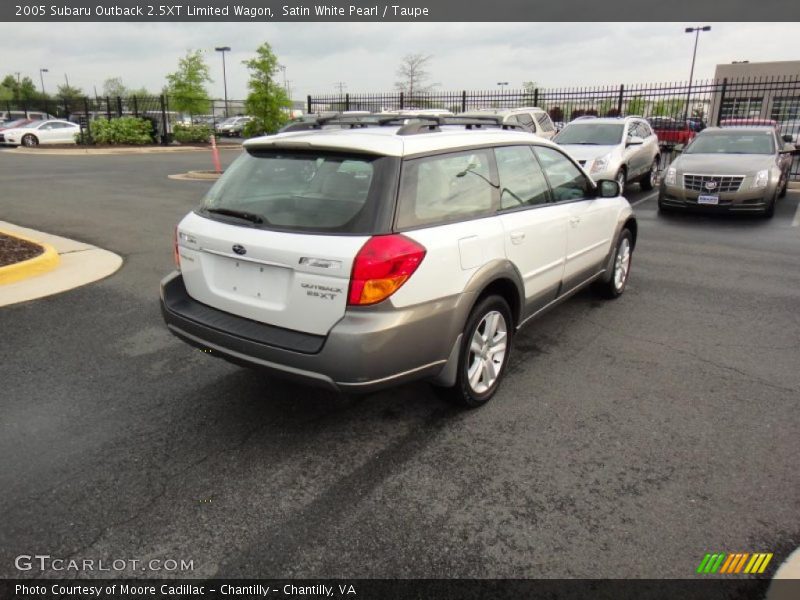 Satin White Pearl / Taupe 2005 Subaru Outback 2.5XT Limited Wagon